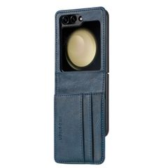 imoshion Luxe Bookcase Samsung Galaxy Z Flip 7 FE - Donkerblauw