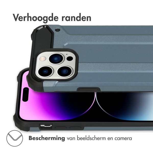 imoshion Rugged Xtreme Backcover iPhone 14 Pro Max - Donkerblauw