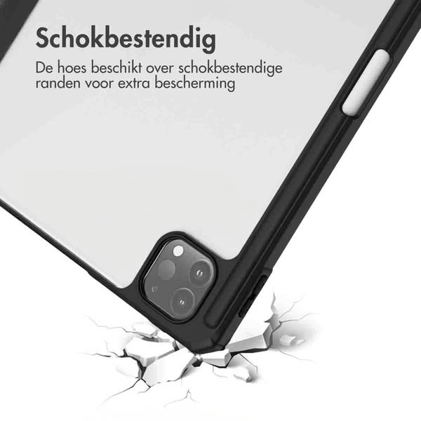 imoshion Trifold Hardcase Bookcase Apple iPad Pro 12.9 (2018/2020/2021/2022) - Zwart