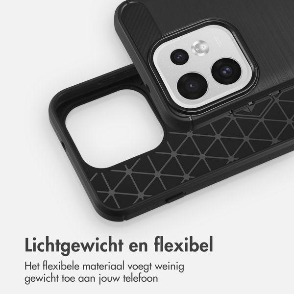 imoshion Brushed Backcover Oppo Reno 16 / 16 Pro - Zwart