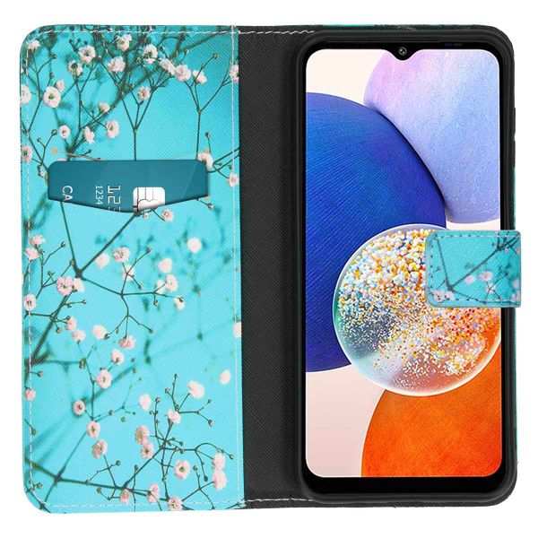 imoshion Design Softcase Bookcase Samsung Galaxy A14 (5G) - Blossom