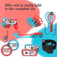 imoshion Nintendo Switch set - 15-delige accessoires set Nintendo Switch & Switch OLED