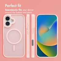 imoshion Colour Guard Back Cover with MagSafe Apple iPhone 16 - Light Pink