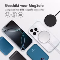 imoshion MagSafe Backcover met afneembaar koord Apple iPhone 16 Pro - Transparant