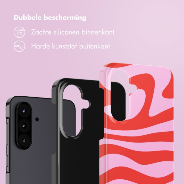 Selencia Vivid Backcover Samsung Galaxy A57 (5G) - Dream Swirl Pink