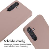 imoshion Siliconen hoesje met koord Samsung Galaxy A55 - Sand Pink