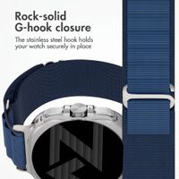 Accezz Nylon Alpine Band Samsung Galaxy Watch Ultra 2 (2026) / Ultra (2024/2025) - Dark Blue