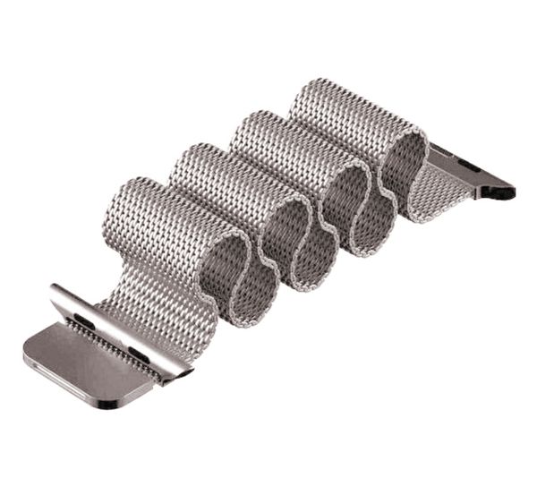 WiWu Milanese band Apple Watch Series 1 t/m 9 / SE (38/40/41 mm) | Series 10 / 11 (42 mm) - Starlight