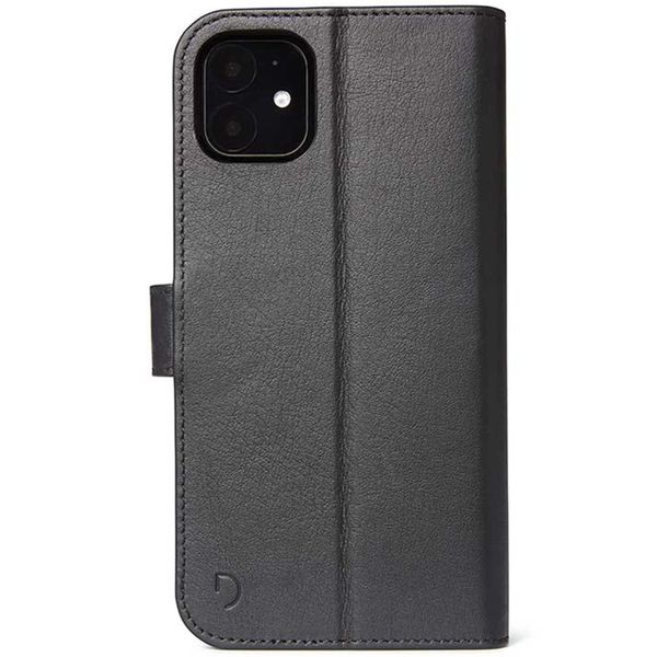 Decoded 2 in 1 Leather Bookcase Apple iPhone 11 - Zwart