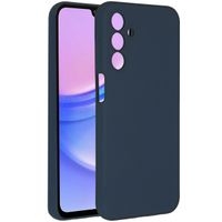 Accezz Liquid Silicone Backcover Samsung Galaxy A15 (5G/4G) - Donkerblauw