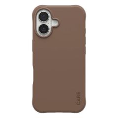 CARE by PanzerGlass Fashionable Case Samba met MagSafe Apple iPhone 17 - Espresso Brown