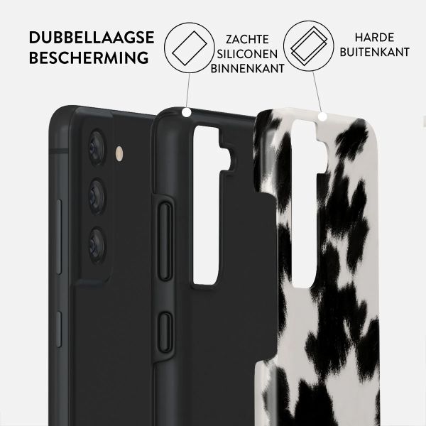 Burga Tough Backcover Samsung Galaxy S21 FE - Achromatic