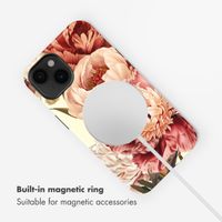 Selencia Vivid Back Cover with MagSafe Apple iPhone 14 - Vintage Peony