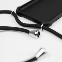 imoshion Color Backcover met koord iPhone 12 (Pro) - Zwart