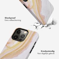 Selencia Vivid Tough Backcover iPhone 13 Pro - Chic Marble Gold