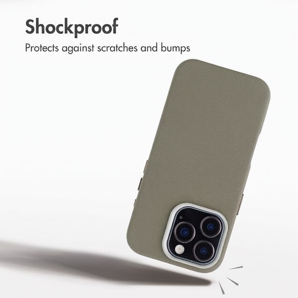 Accezz Mesh Back Cover with MagSafe Apple iPhone 16 Pro - Dark Grey