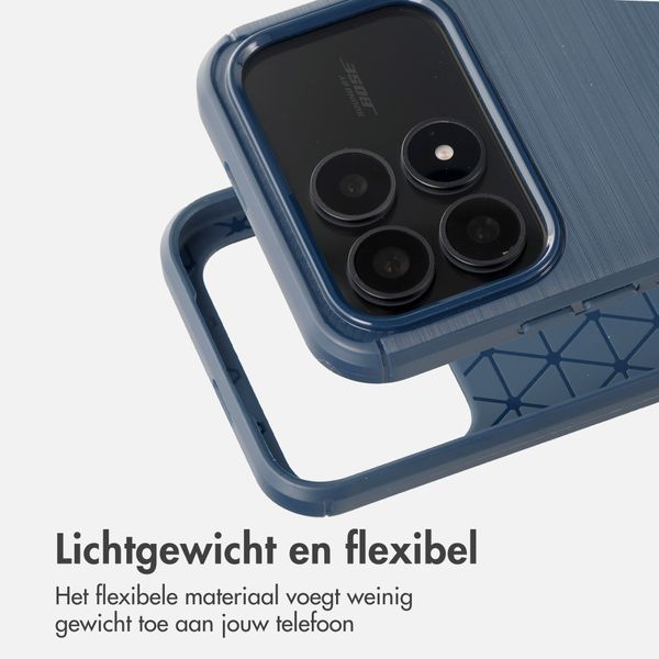 imoshion Brushed Backcover Xiaomi Poco F8 Pro - Donkerblauw