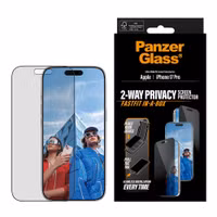 PanzerGlass Ultra Wide Fit FastFit in-a-box Privacy Screenprotector Apple iPhone 17 Pro