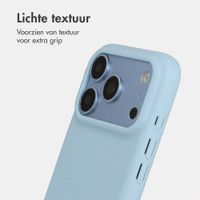 imoshion Texture Backcover Apple iPhone 18 Pro Max / 17 Pro Max - Lichtblauw