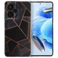 imoshion Design hoesje Xiaomi Redmi Note 12 Pro - Black Graphic