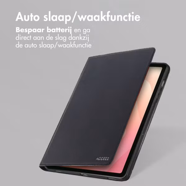 Accezz Classic Tablet Case Samsung Galaxy Tab S11 Ultra - Zwart