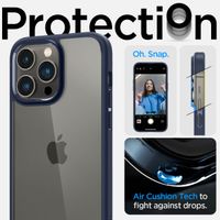 Spigen Ultra Hybrid Backcover iPhone 14 Pro - Donkerblauw