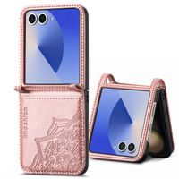 imoshion Mandala Bookcase Samsung Galaxy Z Flip 7 - Rosé Goud