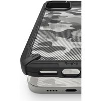 Ringke Fusion X Backcover iPhone 12 Mini - Camo Zwart