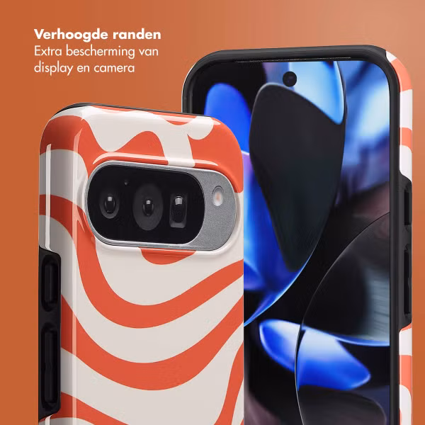 Selencia Vivid Backcover Google Pixel 10 / 10 Pro - Dream Swirl Orange