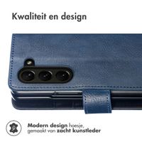 imoshion Luxe Bookcase Samsung Galaxy Z Fold 6 - Donkerblauw