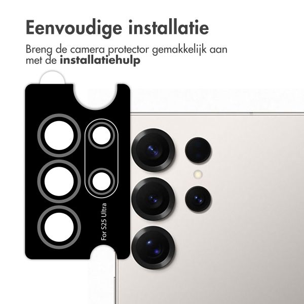 imoshion 2 Pack Camera lens protector Samsung Galaxy S25 Ultra - Titanium Gray