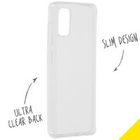 Accezz Clear Backcover Samsung Galaxy A41 - Transparant