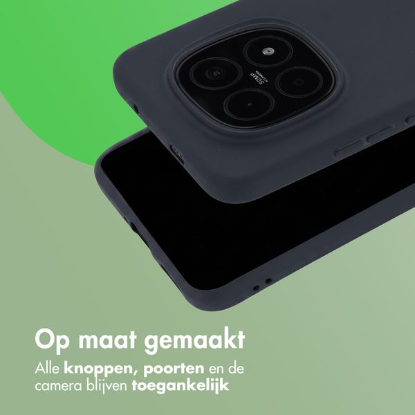 imoshion Color Backcover Xiaomi Redmi Note 15 Pro Plus (5G) - Zwart