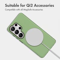 imoshion Colour Back Cover with Thin MagSafe Ring Samsung Galaxy S26 Ultra - Dark Green