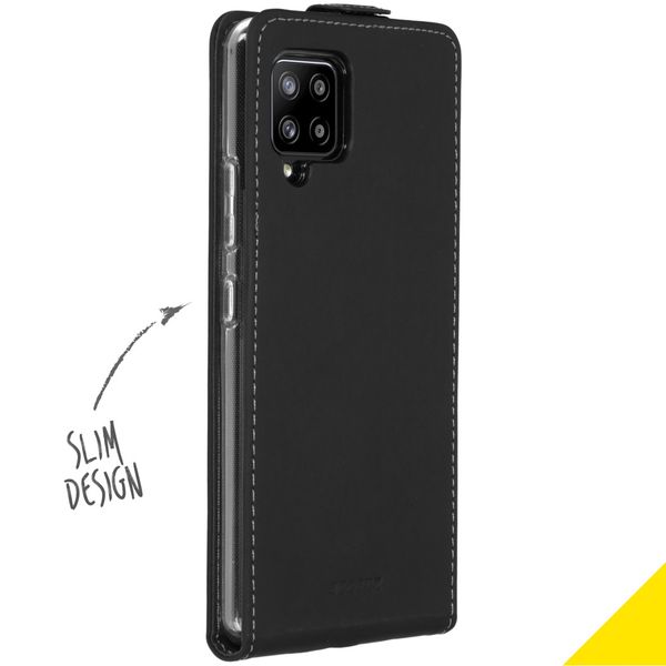 Accezz Flipcase Samsung Galaxy A42 - Zwart