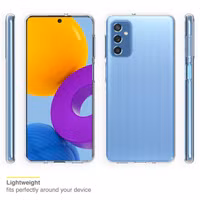 Accezz Clear Backcover Samsung Galaxy M52 - Transparant