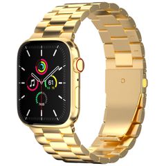 imoshion Stalen bandje Apple Watch Series 1 t/m 9 / SE (38/40/41 mm) | Series 10 (42 mm) - Goud