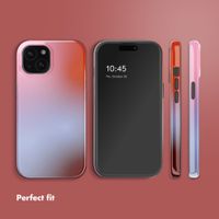 Selencia Vivid Back Cover with MagSafe Apple iPhone 15 - Gradient Soft Blush