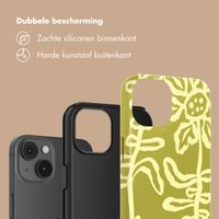 Selencia Vivid Backcover Apple iPhone 14 - Chalky Bloom
