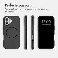 imoshion Color Backcover met Thin MagSafe Ring Apple iPhone 17 - Zwart