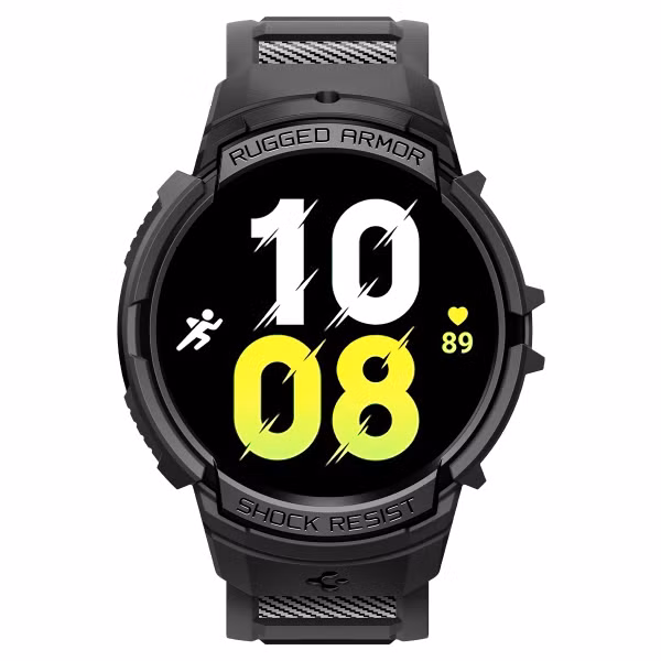 Spigen Rugged Armor™ Pro Case Samsung Galaxy Watch 6 - 40 mm - Black