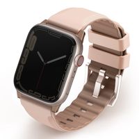 Uniq Linus AiroSoft™ Siliconen bandje Apple Watch Series 1 t/m 9 / SE (38/40/41 mm) | Series 10 (42 mm) - Rose Pink