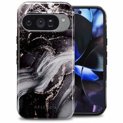 Selencia Vivid Backcover Google Pixel 10 / 10 Pro - Chic Marble Black