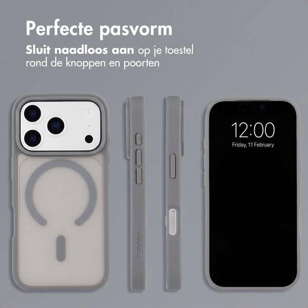 imoshion Color Guard Backcover met MagSafe Apple iPhone 18 Pro / 17 Pro - Grijs