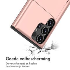 imoshion Backcover met pasjeshouder Samsung Galaxy S24 Ultra - Rosé Goud