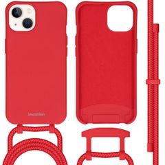 imoshion Color Backcover met afneembaar koord iPhone 13 - Rood