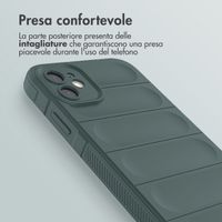 imoshion EasyGrip Backcover Apple iPhone 11 - Donkergroen