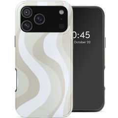 Selencia Vivid Backcover met MagSafe Apple iPhone 17 Pro Max - Desert Waves Beige