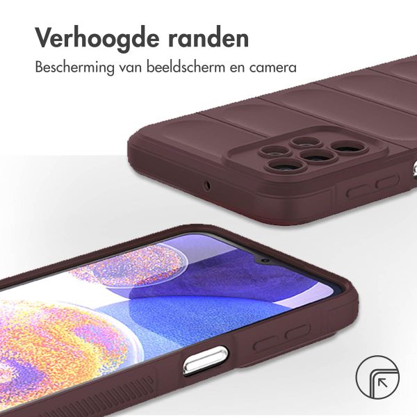 imoshion EasyGrip Backcover Samsung Galaxy A23 (5G) - Aubergine