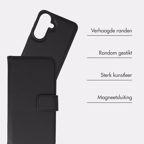 imoshion Uitneembare 2-in-1 Luxe Bookcase Samsung Galaxy A57 (5G) - Zwart